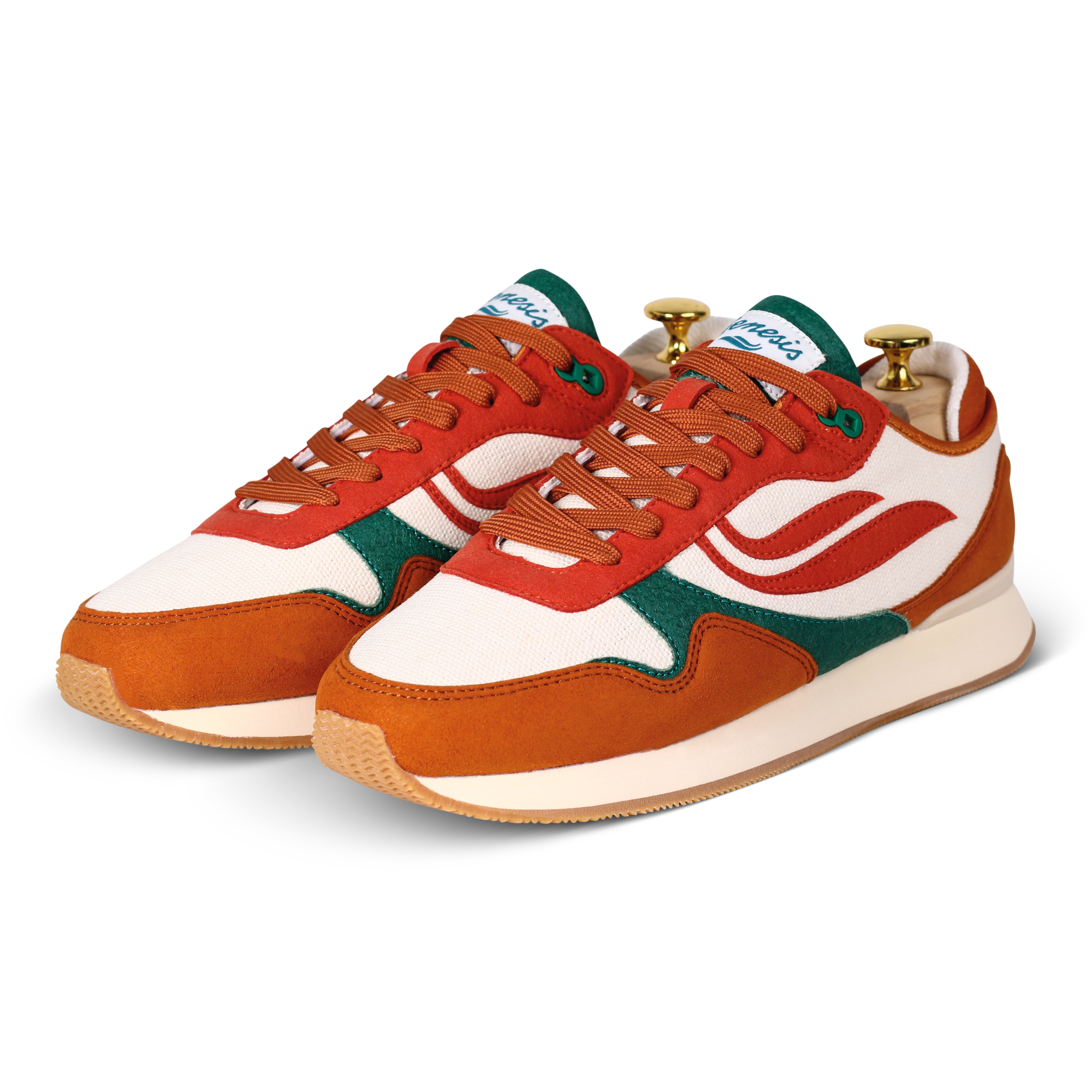 Genesis   Sneaker G-Iduna Hemp Pina Farben: khaki | rust | artichoke