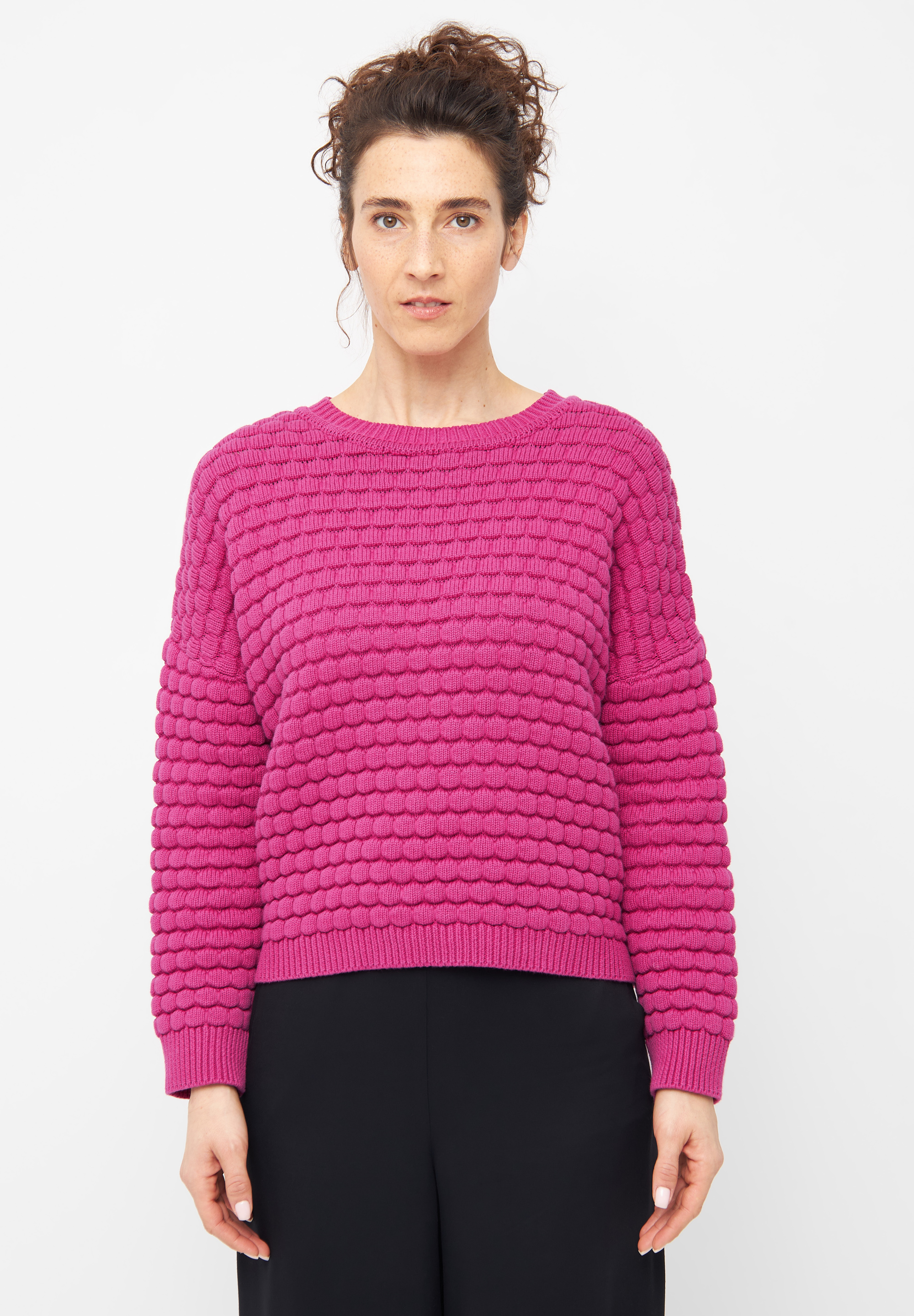 Givn Berlin Sweater GB-EMILY Farbe: berry pink