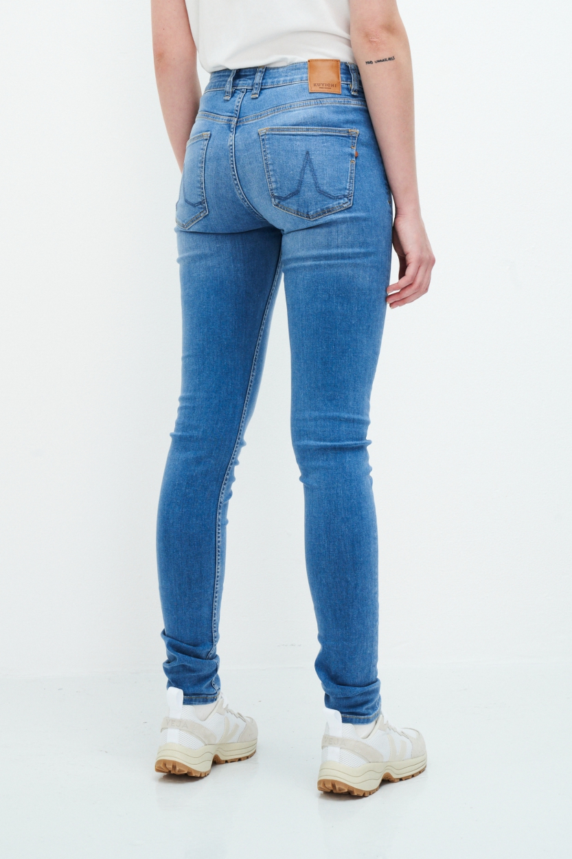 Kuyichi  Carey Skinny Jeans Farbe: Medium Blue