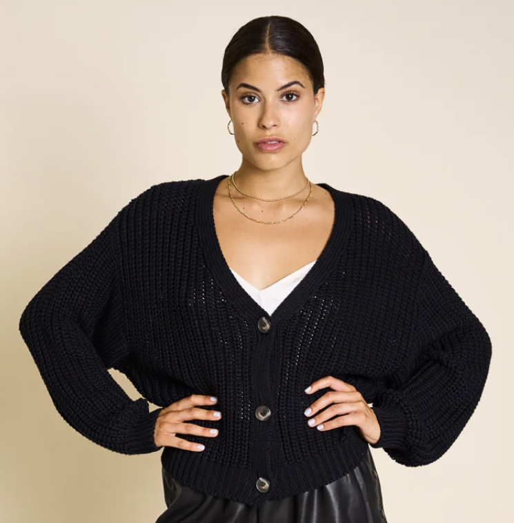 JAN 'N JUNE Cardigan Lena Farbe: black