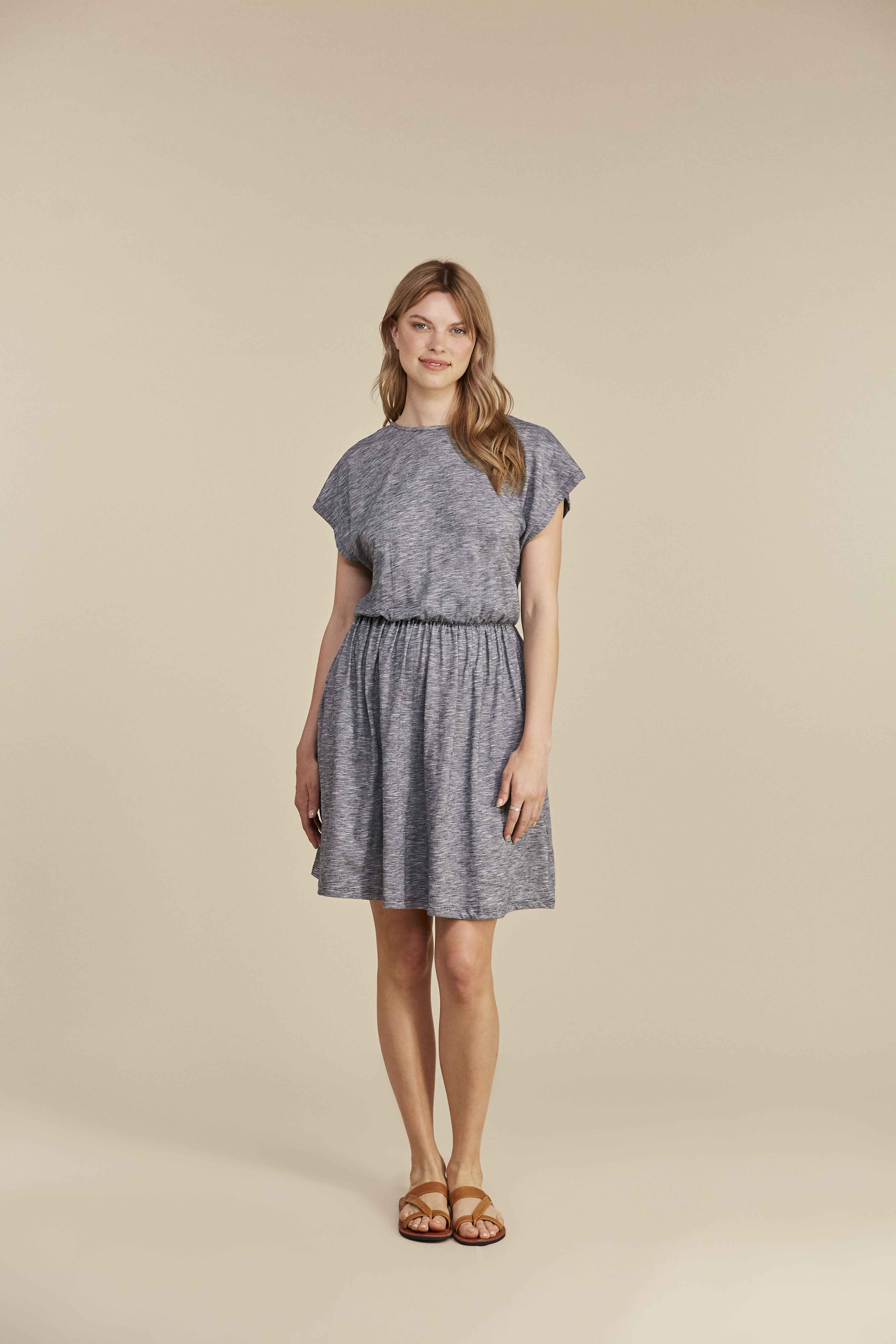 People Tree  Ranna Kleid Farbe: Navy