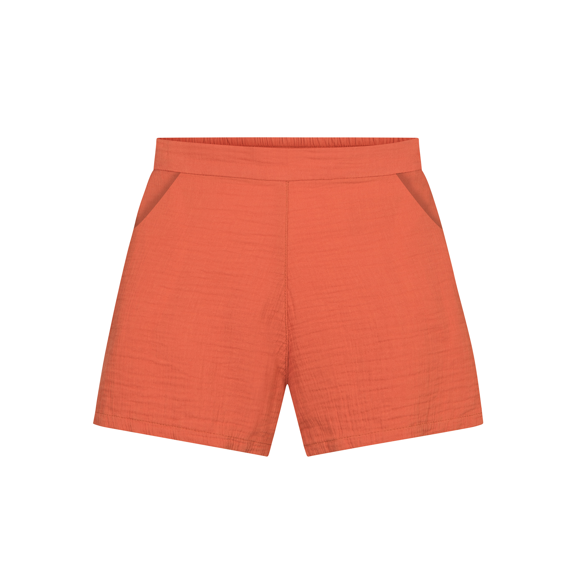 Bleed  Sheersugger Shorts Orange-Braun 