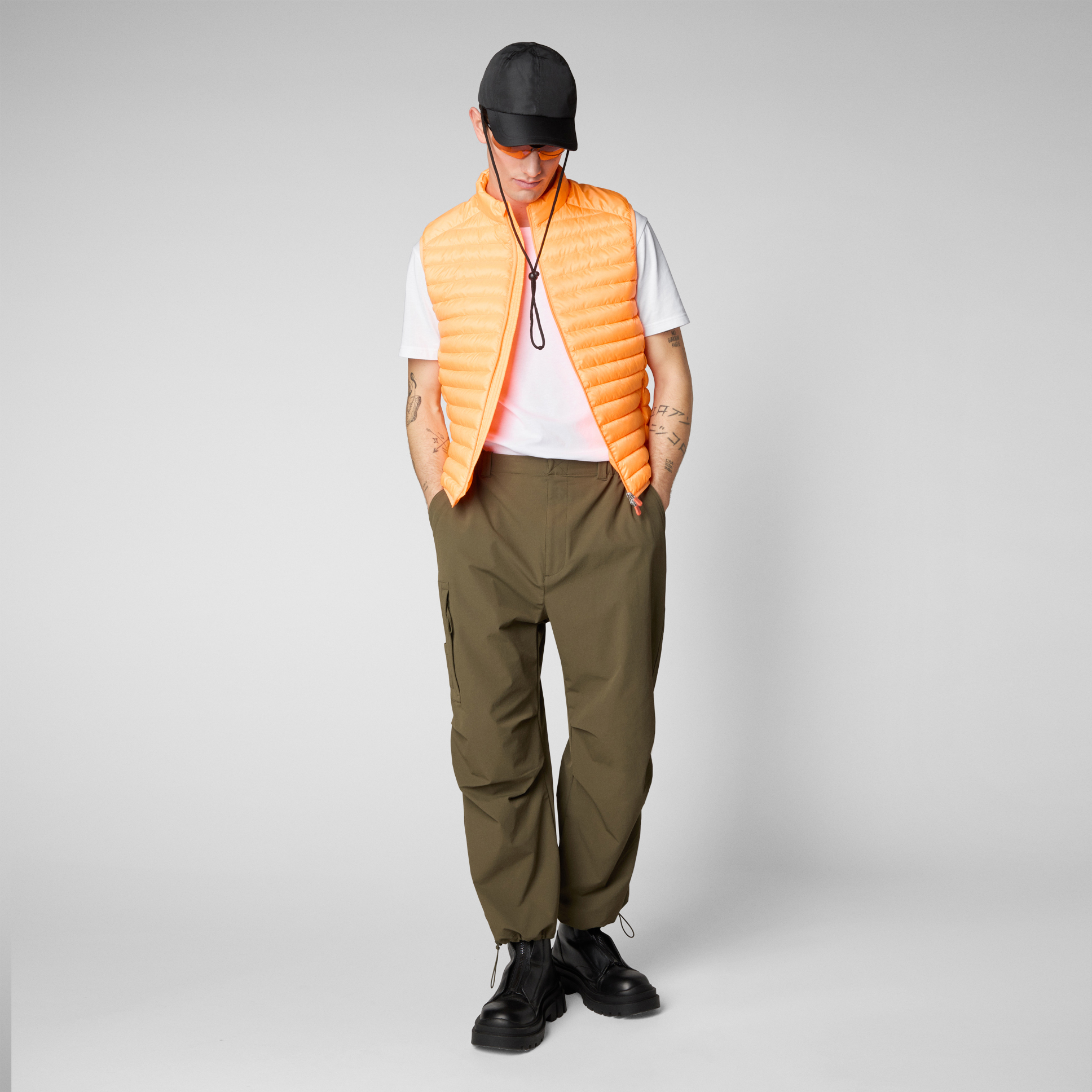 Save the Duck  WESTE Adamus Farbe: fluo orange