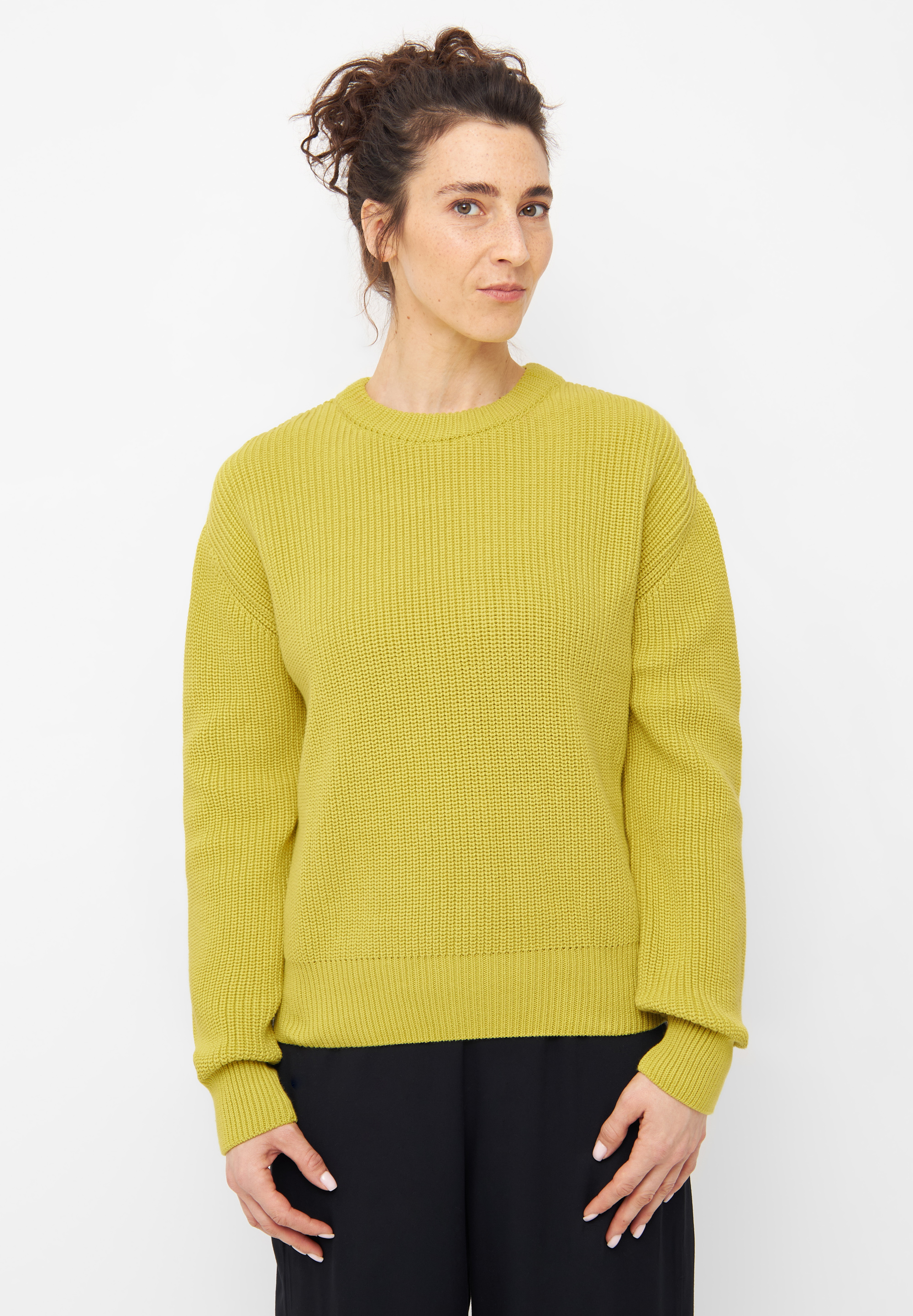 Givn Berlin Sweater Aria Farbe: Dusty Lime