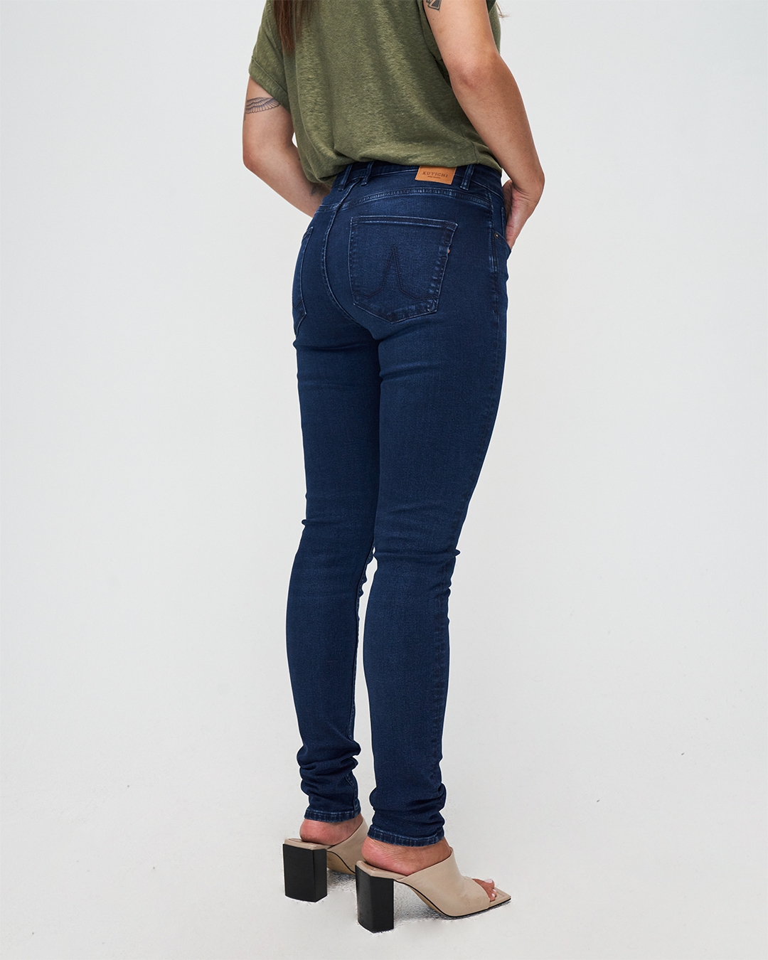 Kuyichi Carey Skinny Jeans Farbe: True Blue 