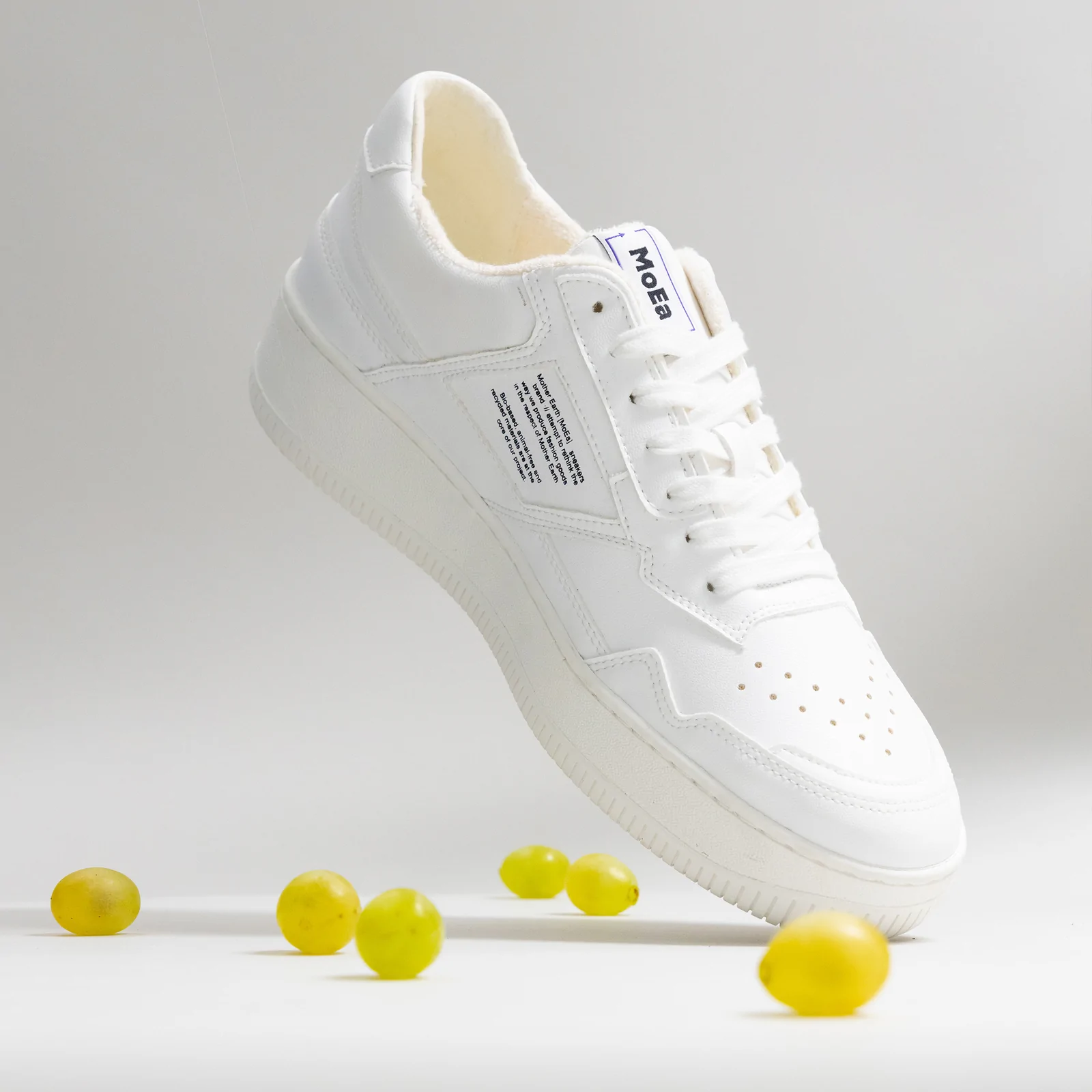 MoEa Sneaker GEN 1 - Grape - Farbe Full White