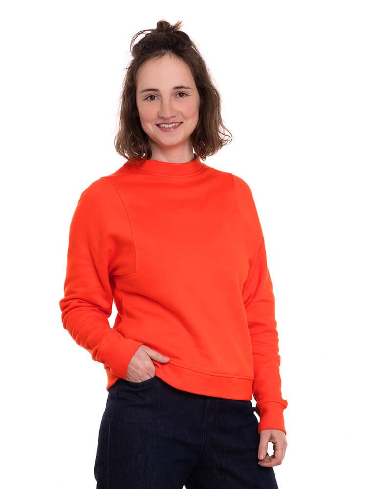 Bleed Sweater Flyingmushroom Farbe: Orange Rot