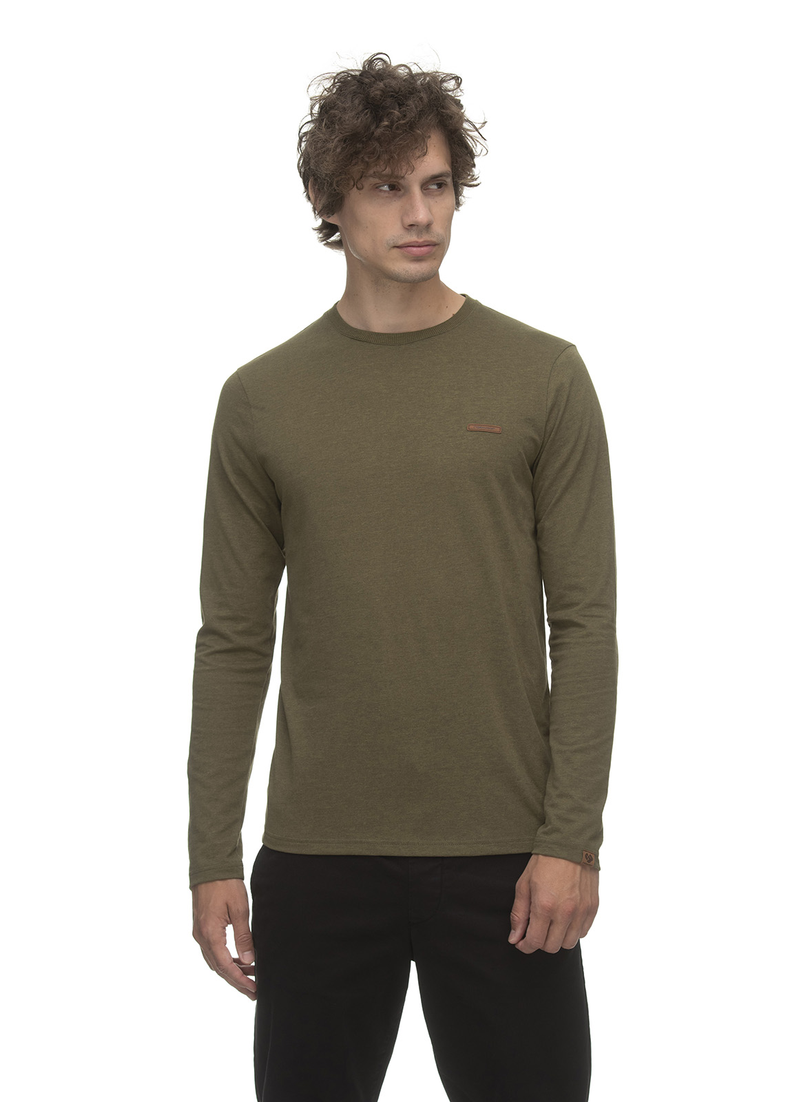 ragwear  LONGSLEEVE ZAKI Farbe: OLIVE