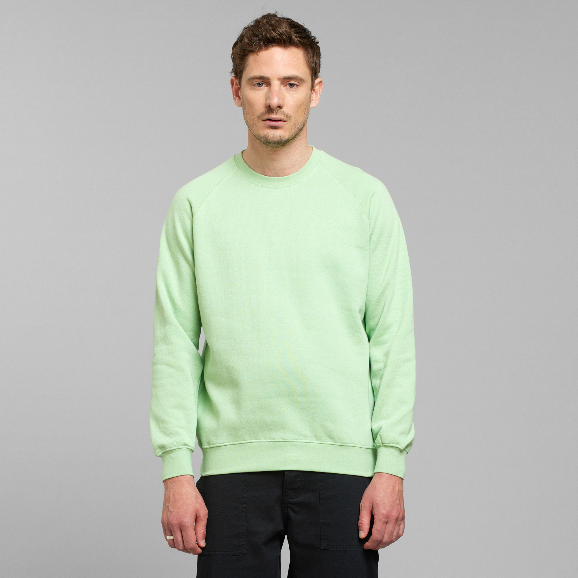 Dedicated  Sweatshirt Malmoe Base Quiet Green