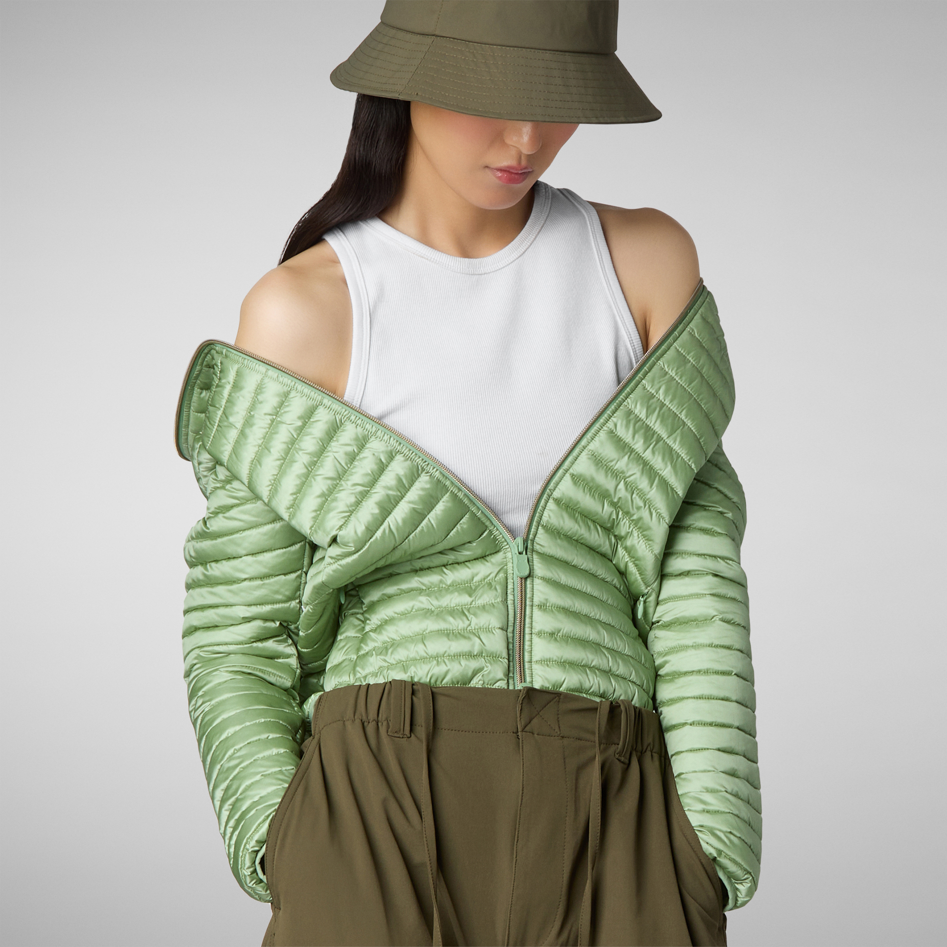 Save the Duck  STEPPJACKE Dizy Farbe: Mint