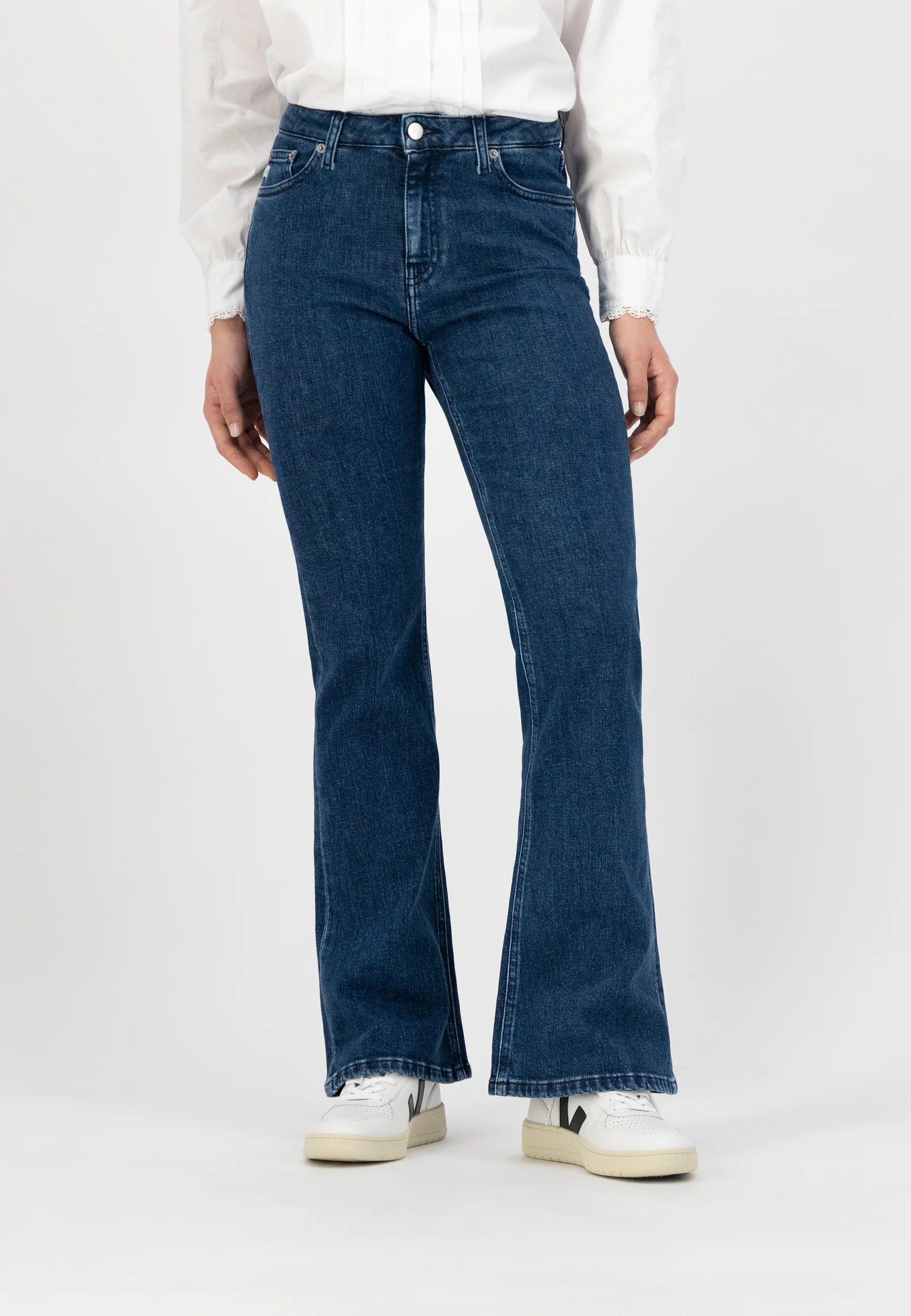 Isy Flared - Stone Indigo