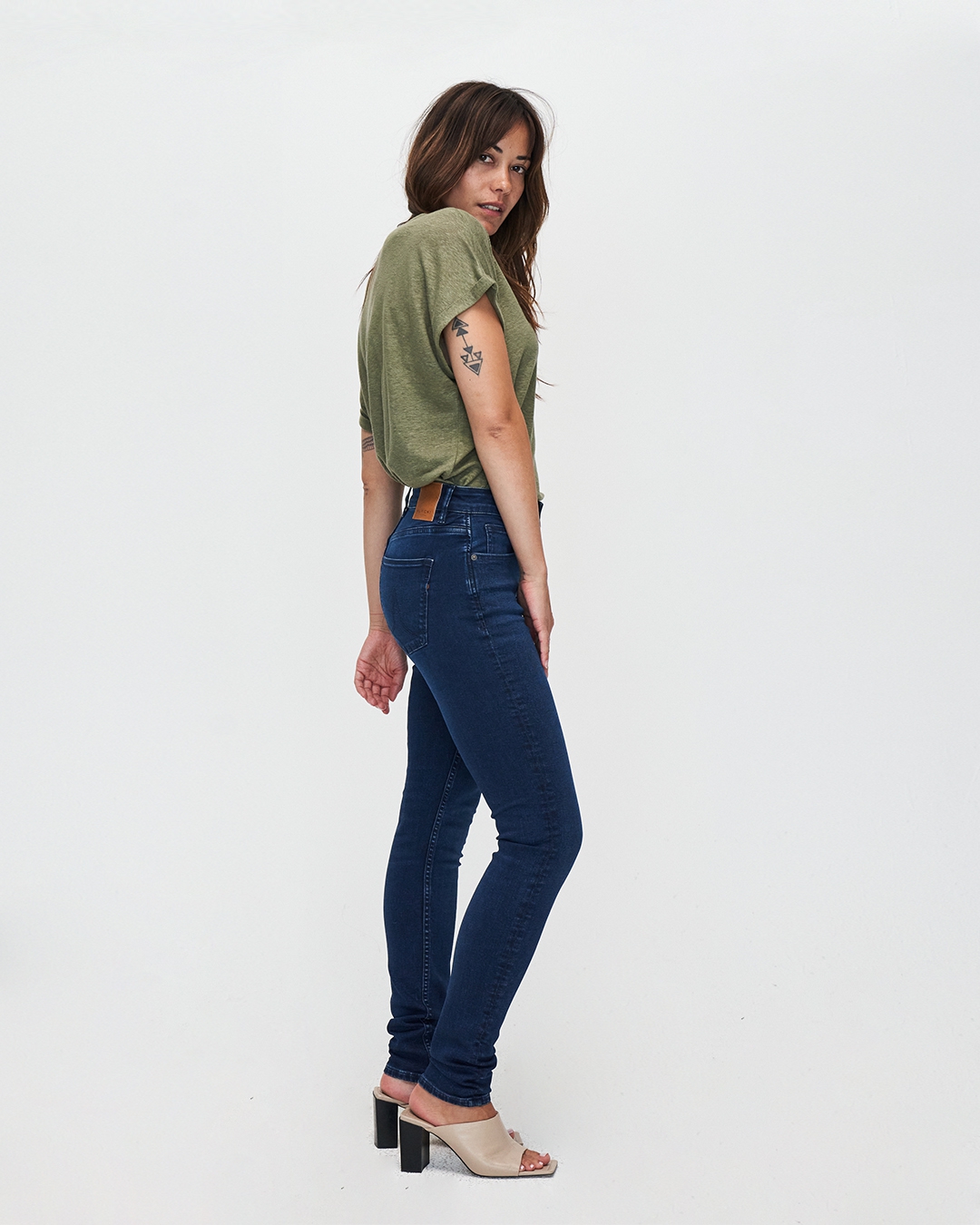 Kuyichi Carey Skinny Jeans Farbe: True Blue 