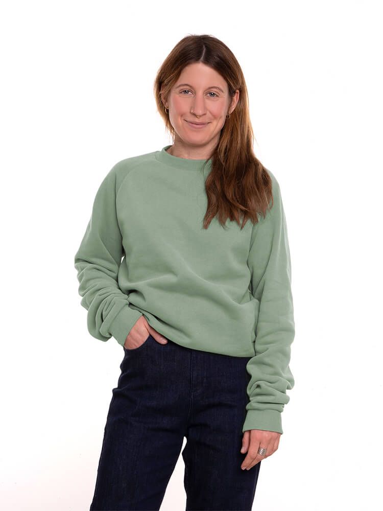 Bleed Sweatshirt Crewster Farbe: salbei grün