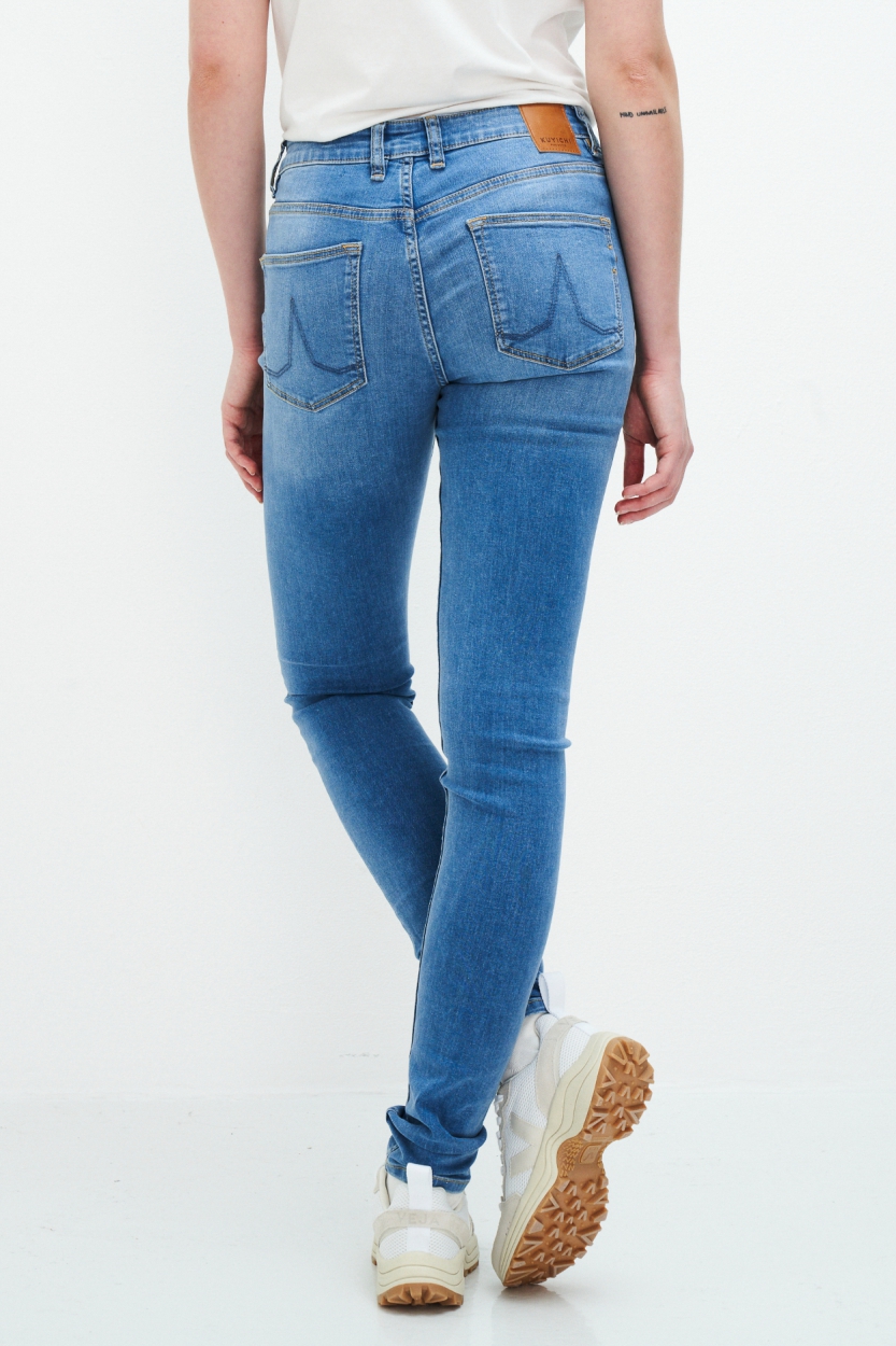 Kuyichi  Carey Skinny Jeans Farbe: Medium Blue