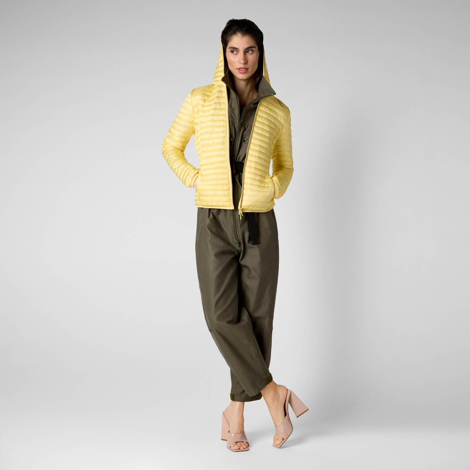 Save the Duck  STEPPJACKE Dizy Farbe: Pastel Yellow