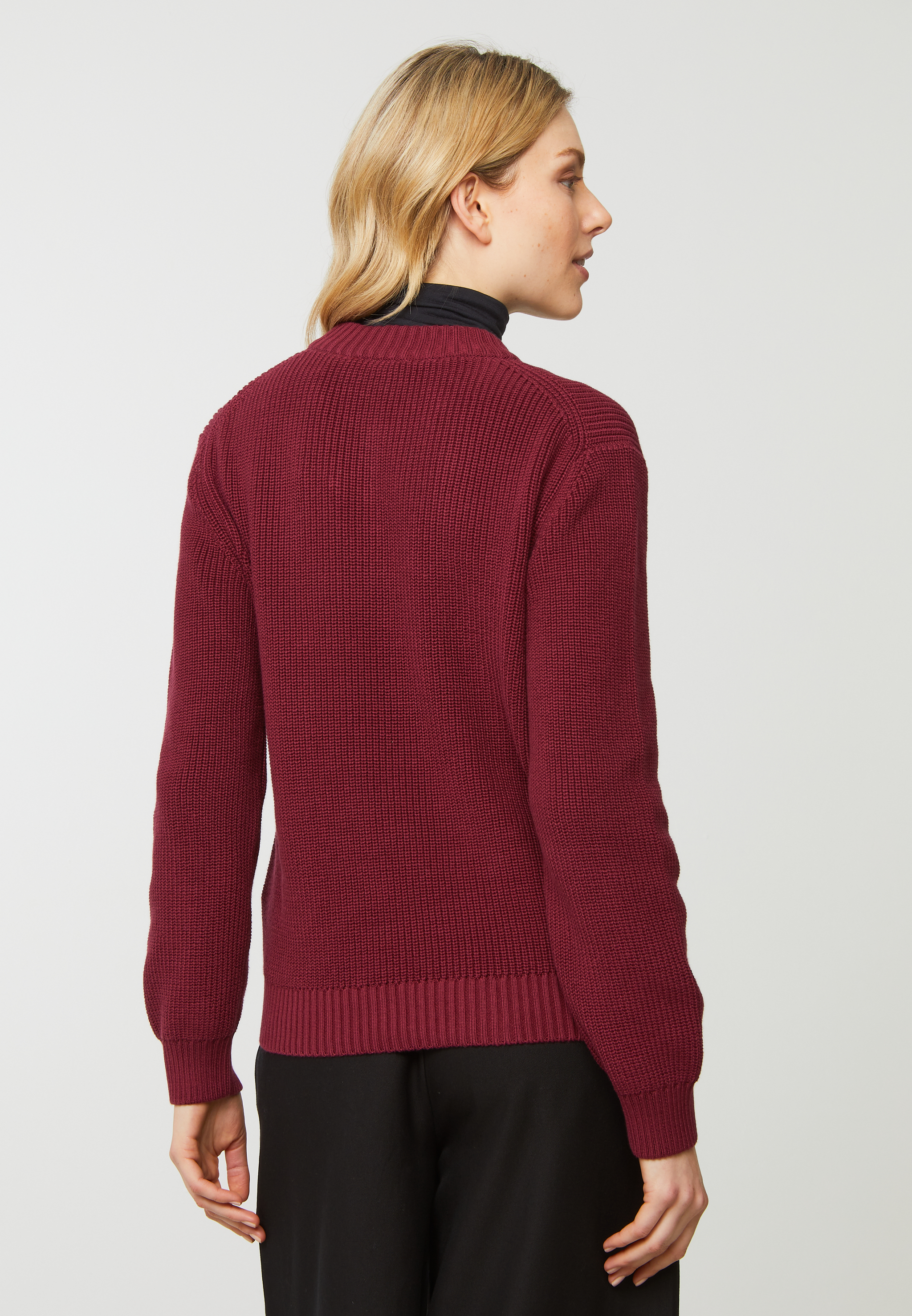 recolution Pullover MACROZAMIA Farbe: dark cherry red