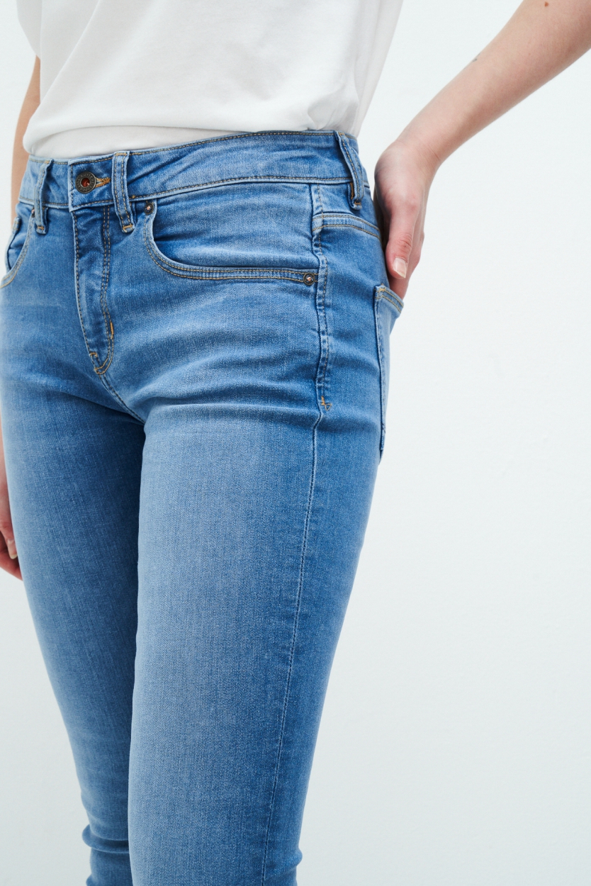 Kuyichi  Carey Skinny Jeans Farbe: Medium Blue