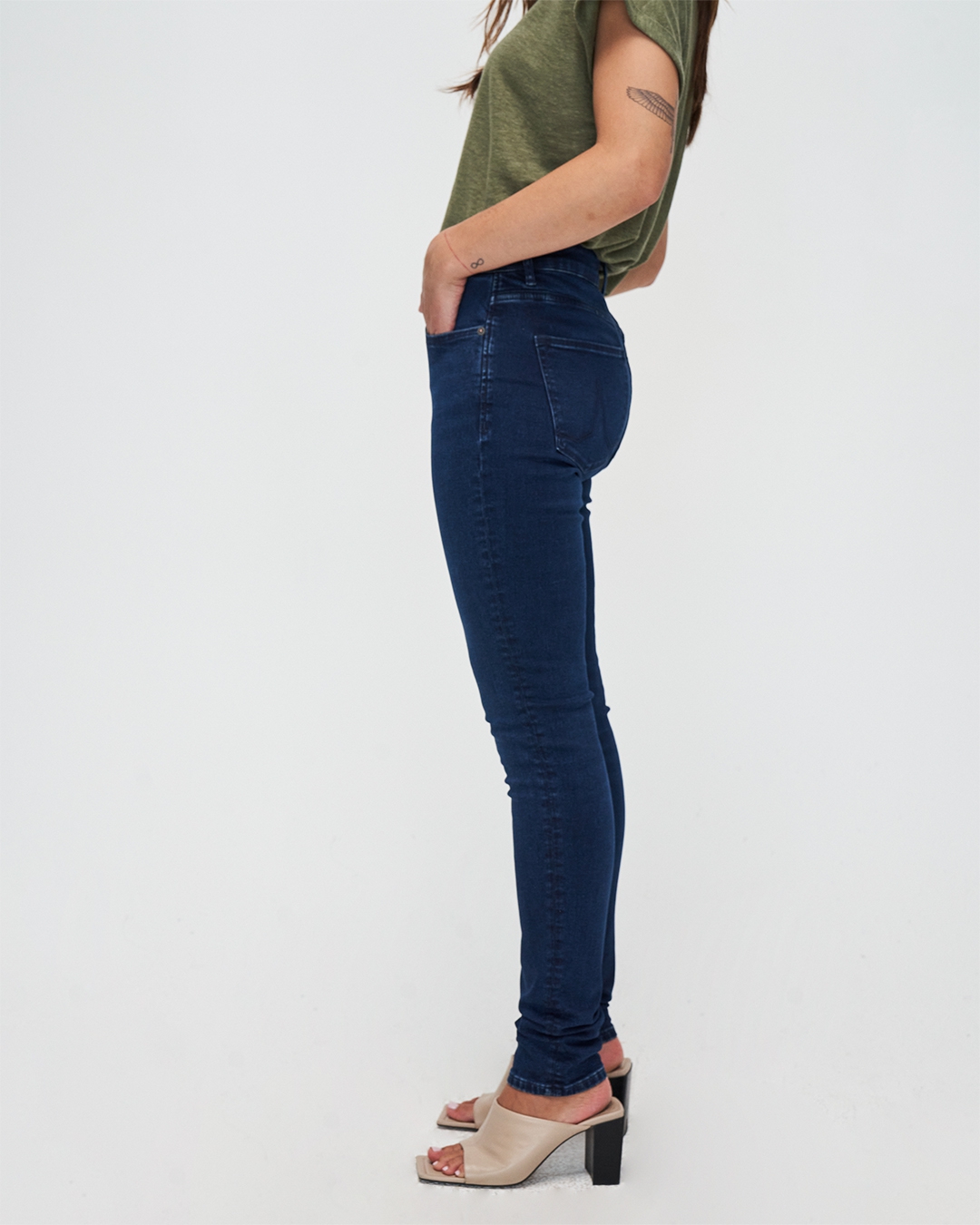 Kuyichi Carey Skinny Jeans Farbe: True Blue 