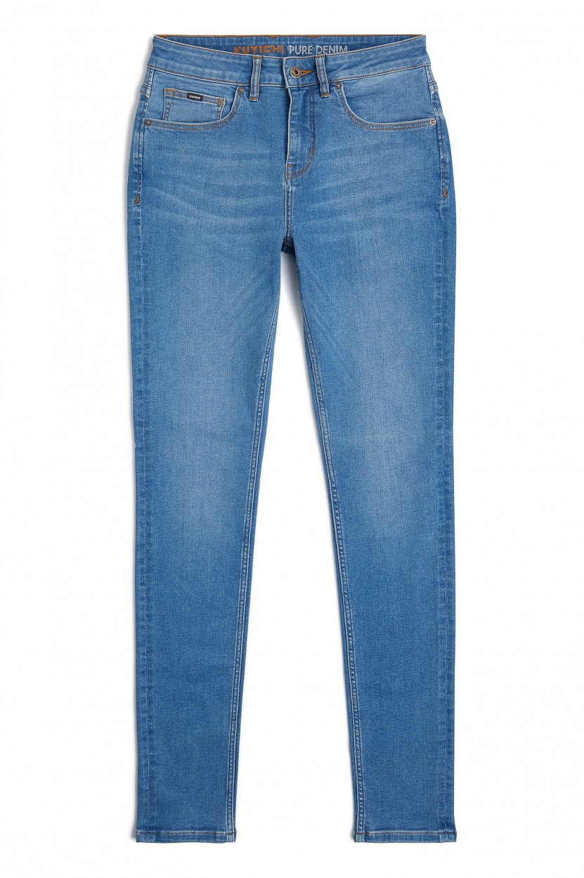 Kuyichi  Carey Skinny Jeans Farbe: Medium Blue