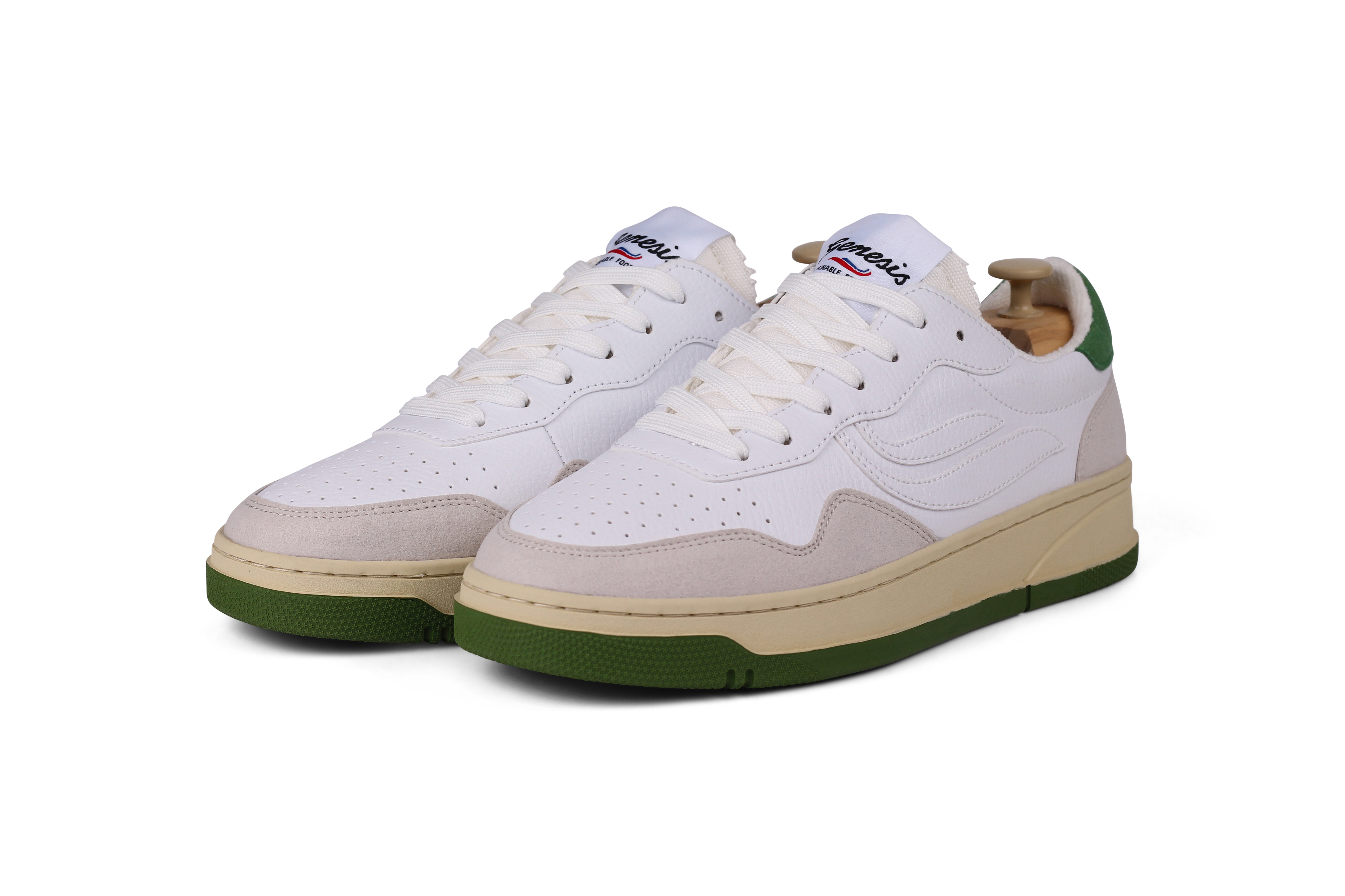 Genesis Sneaker G-Soley 2.0 Green Serial Farbe: Offwhite/White/Green